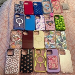 Assorted Colorful Phone Cases

16 pro max 
1 for $10. Bundles are negotiable.